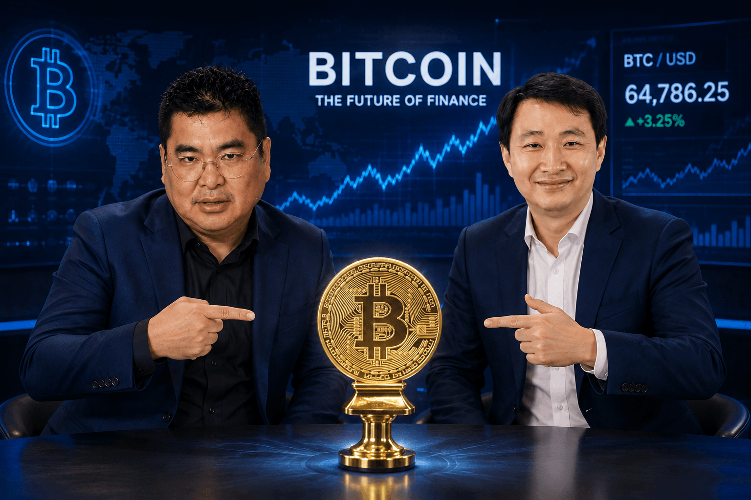 Robby Bun bersama Oscar Darmawan dengan Cryptocurrency Robby Bun bersama Oscar Darmawan dengan Cryptocurrency